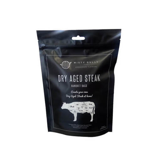 Dry Age Bags | Misty Gully Medium Steak Bag | Misty Gully