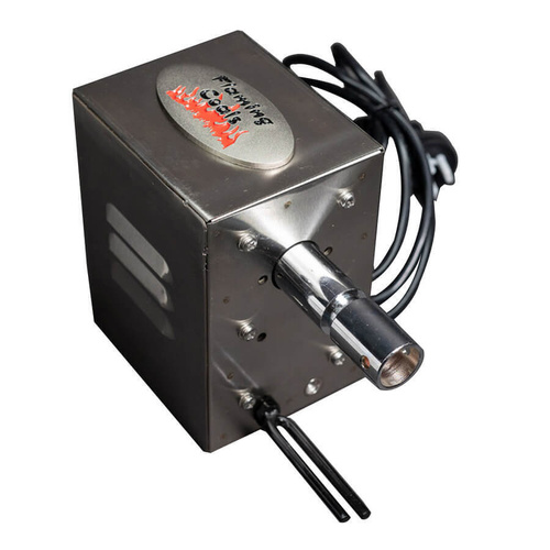 Spit Roaster Rotisserie Electric Motor - 30kg Stainless Steel (240v) - Flaming Coals