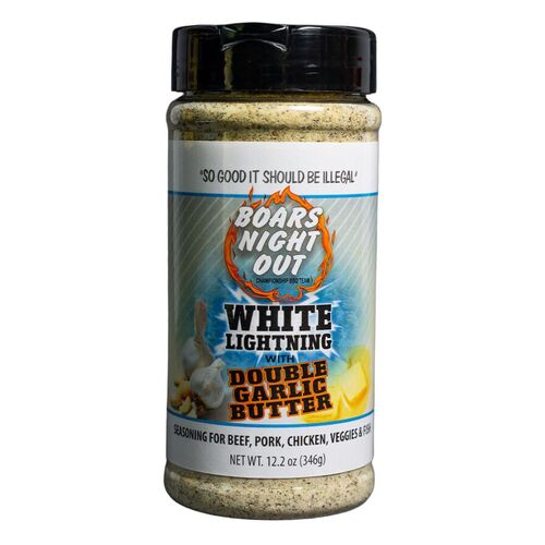 Boars Night Out White Lightning Double Garlic Butter 364g