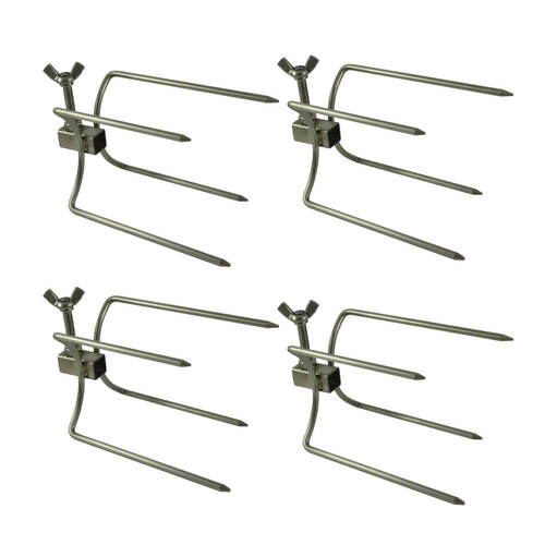 Cyprus Spit Chicken Prong- 4x 10mm square (Stainless Steel)