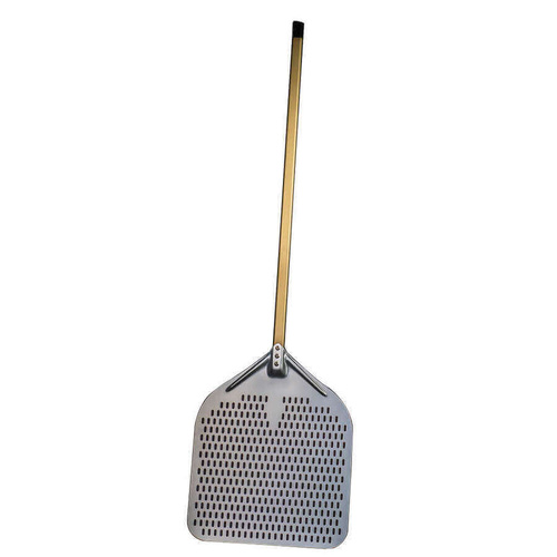 Aluminium Pizza Oven Spatula 1300mm long Perforated 