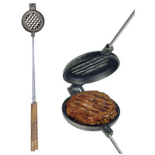 Rome Wilderness Hamburger Griller - Cast Iron