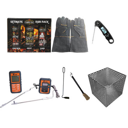 Offset Smoker Accessories Pack by Flaming Coals