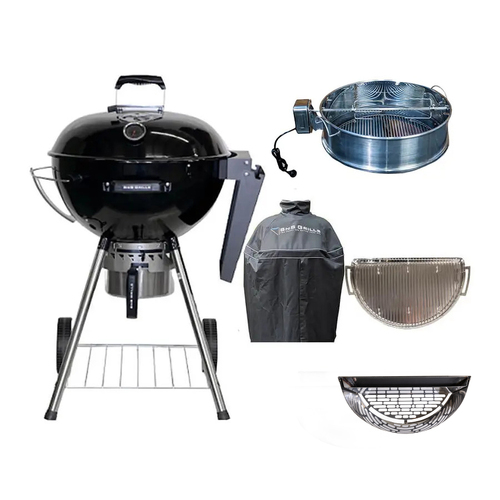 SNS Grills - Slow 'N Sear Kettle BBQ- Ultimate Rotisserie Combo