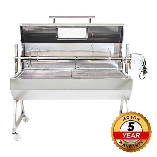 1500 Stainless Steel Hooded Spartan Spit Roaster