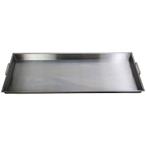 Large Stainless Steel Carving Tray with Handles | Flaming Coals