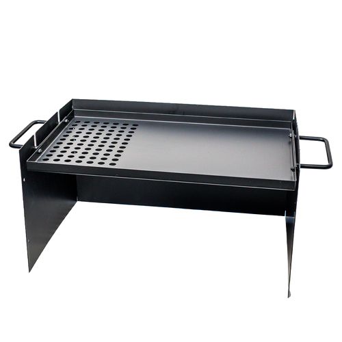 Flat Plate Cooker with Windshield