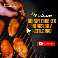 How to Cook Super Simple Chicken Wings in a Kettle BBQ image