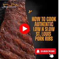 How to cook Authentic Low N Slow St. Louis Pork Ribs image