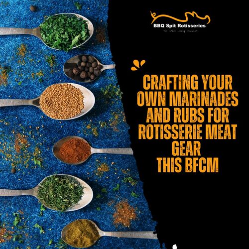Crafting Your Own Marinades and Rubs for Rotisserie Meat image