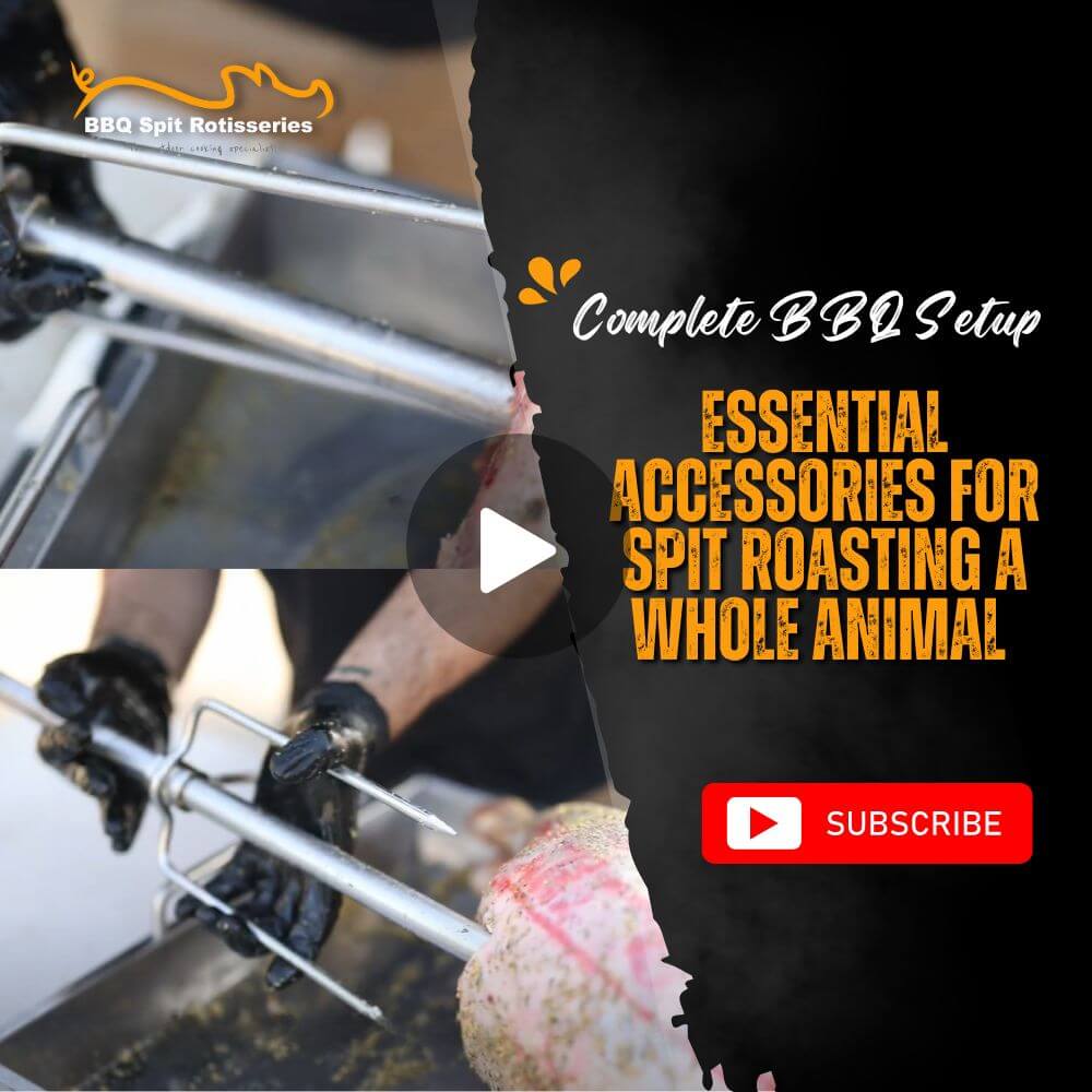 Essential Accessories for Spit Roasting a Whole Animal | Complete BBQ Setup image