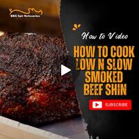 How to cook Low N Slow Smoked Beef Shin image