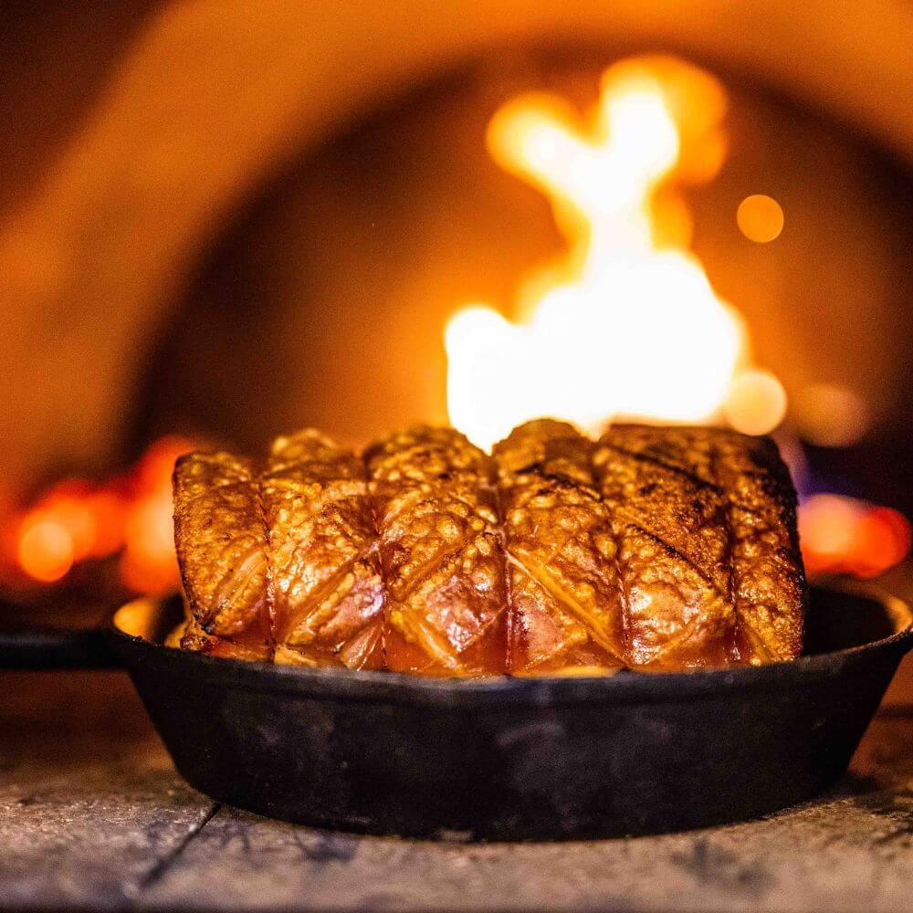 How to Cook a Roast in a Wood Fired Pizza Oven image