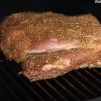Lamb on an Offset Smoker Recipe image