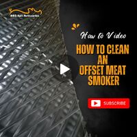 How to clean an Offset Meat Smoker image