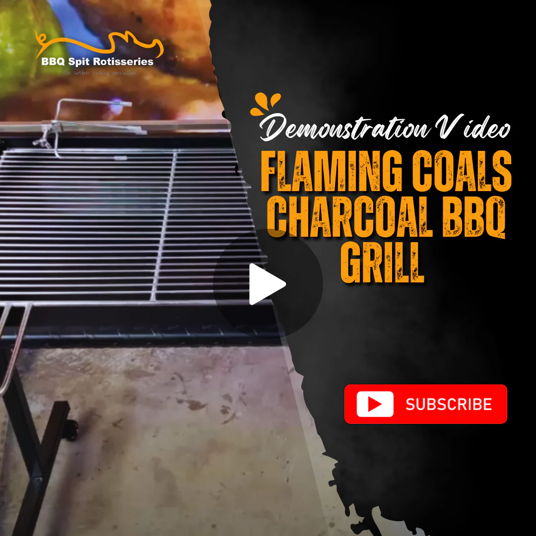 Flaming Coals Charcoal BBQ Grill Product Demonstration Video image