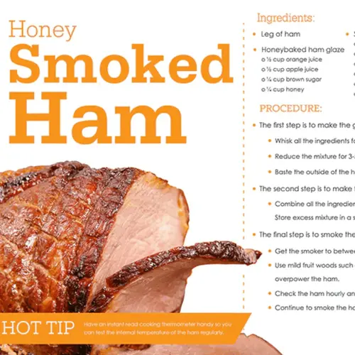 Honey Smoked Ham Recipe image