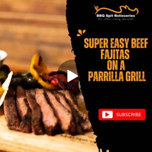 Super Easy Beef Fajitas - on a Parrilla Grill image