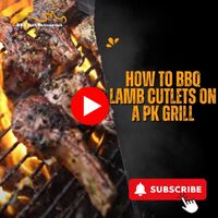 How to BBQ Lamb Cutlets on a Pk Grill image