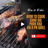 How to cook Char Siu Pork Bao on a PK Grill image