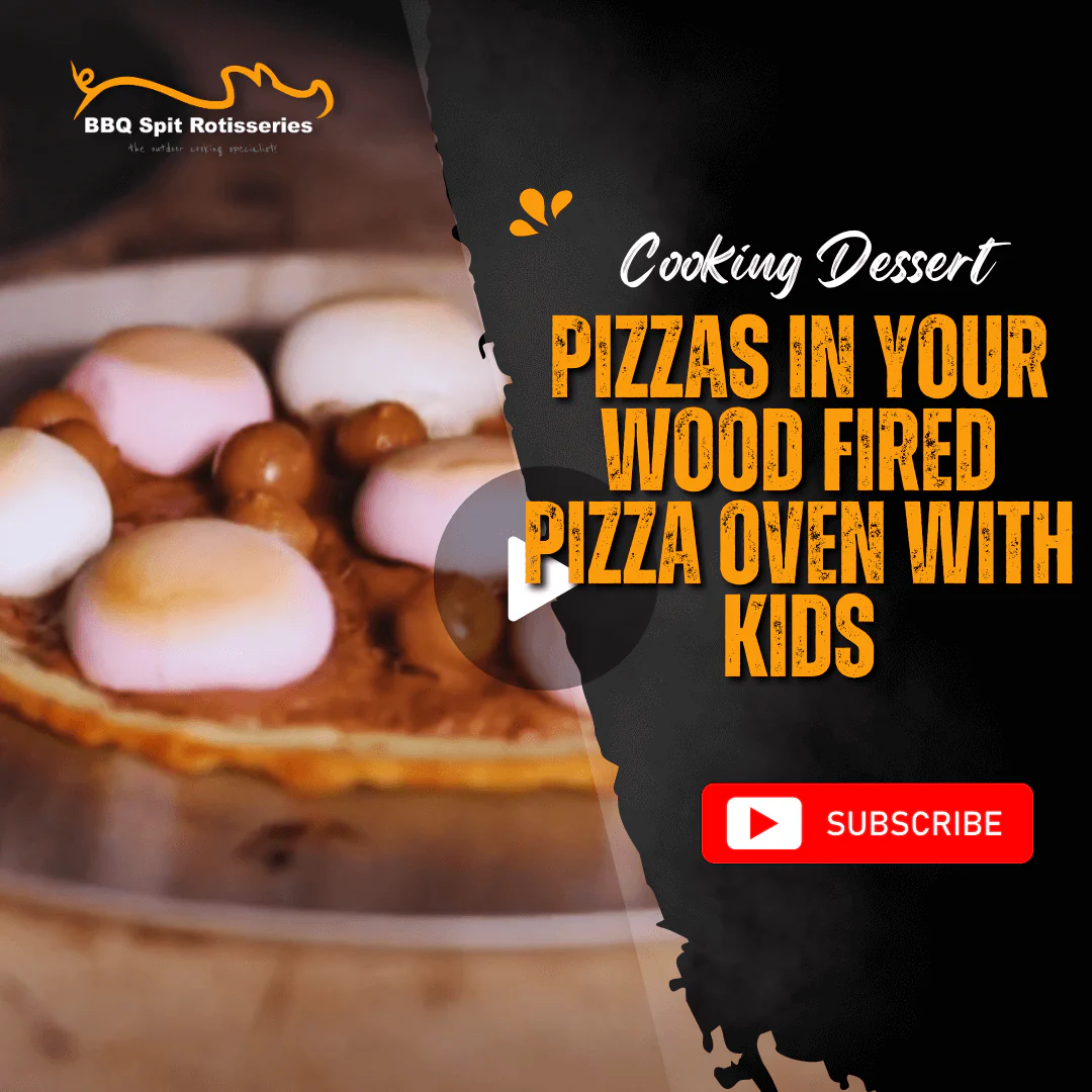 Cooking Dessert Pizzas in Your Wood Fired Pizza Oven with Kids image