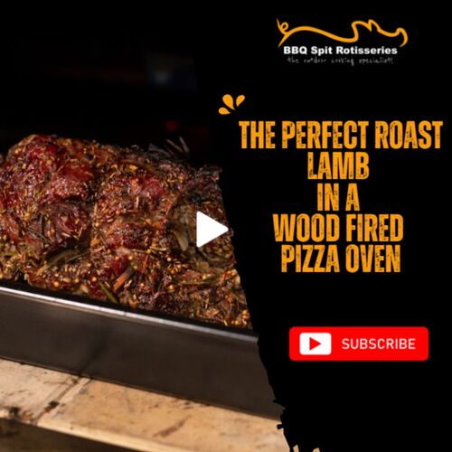 The Perfect Roast Lamb - In A Wood Fired Pizza Oven image