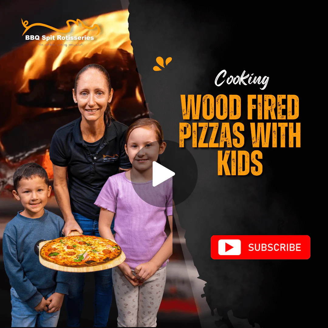 Cooking Wood Fired Pizzas with Kids image