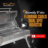 Flaming Coals Dual Fuel 1000 Spit Roaster - Assembly Video image