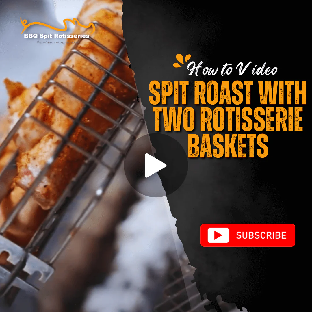 How to Spit Roast with two Rotisserie Baskets! | Cyprus Spit Secrets! image