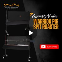 Warrior Pig Spit Roaster Assembly Video image