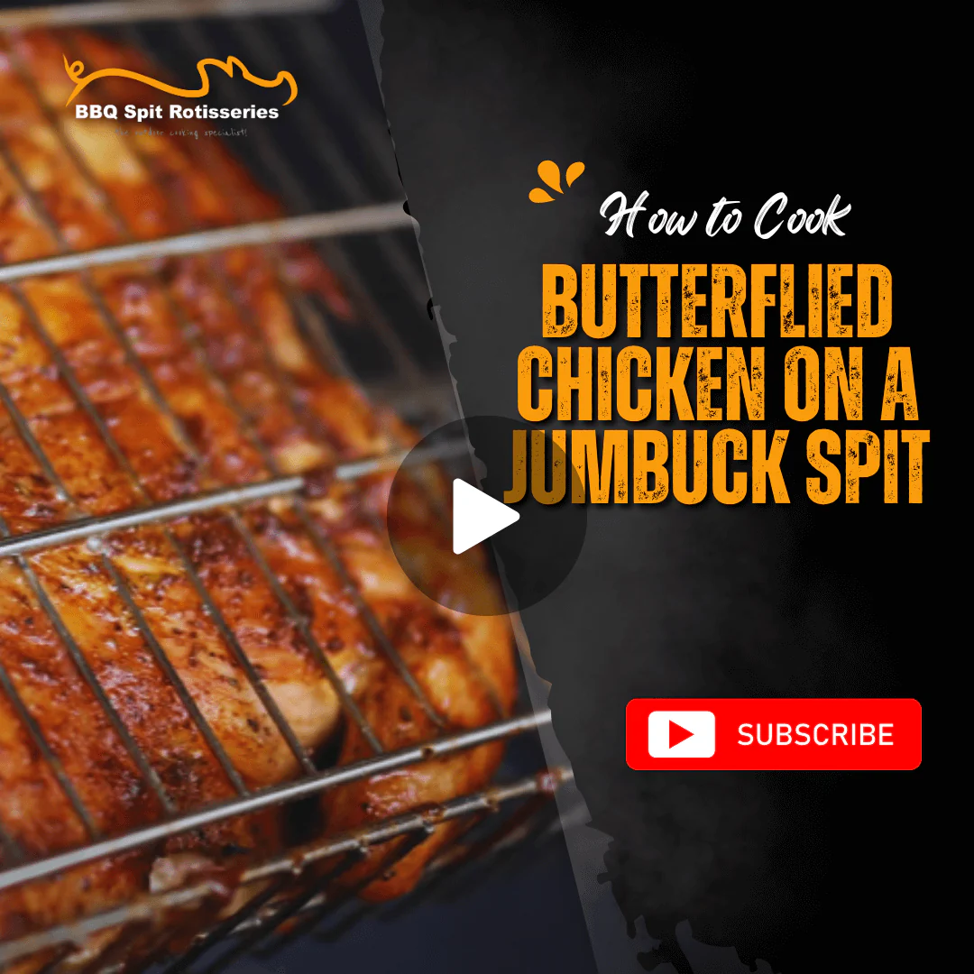 How to Cook a Butterflied Chicken on a Jumbuck Spit! image