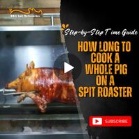 How Long to Cook a Whole Pig on a Spit Roaster | Step-by-Step Time Guide image