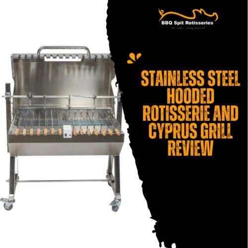 Stainless Steel Hooded Rotisserie And Cyprus Grill Review image