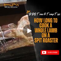 How Long to Cook a Whole Lamb on a Spit Roaster | BBQ Time & Temp Tips image