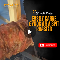 How to Easily Carve Gyros on a Spit Roaster image