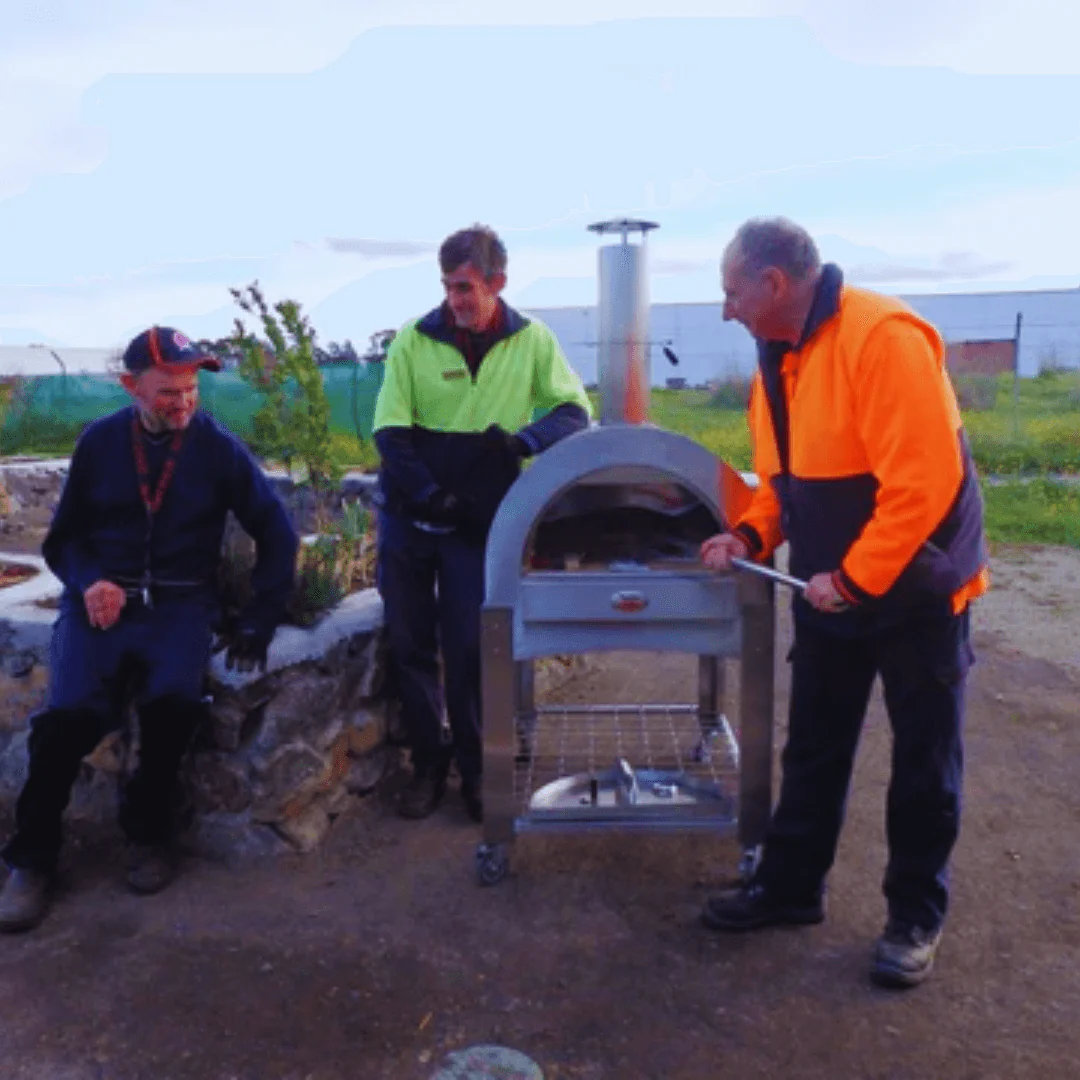 Serving the Community - Wood Fired Pizza Oven Installed at Brite Services image
