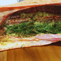 Recipe for Cooking a Whole Lamb on a Spit image