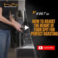 How to Adjust the Height of Your Spit for Perfect Roasting | BBQ Tips image