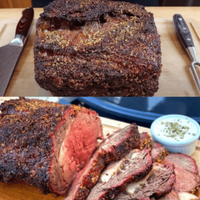 Recipe for Smoked Prime Rib image