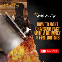 How to Light Charcoal Fast with a Chimney & Firelighters | BBQ Pro Tips image