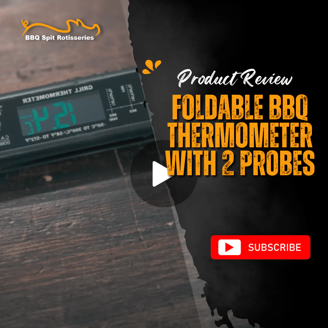 Foldable BBQ Thermometer with 2 probes Review image