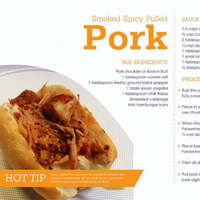 Smoked Spicy Pulled Pork image