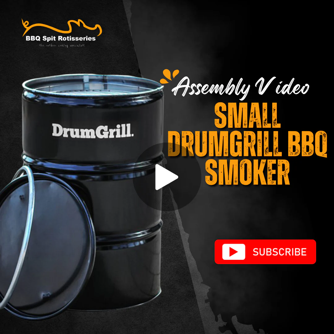 DrumGrill BBQ Smoker - Small Assembly Video image