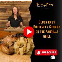 Super easy Butterfly Chicken on the Parrilla Grill image