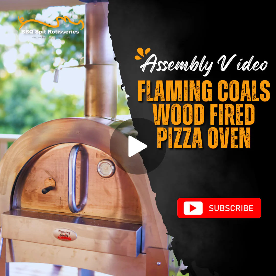 Flaming Coals Wood Fired Pizza Oven Assembly Video image