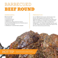 Spit Roast Recipe - Barbecued Beef Round image