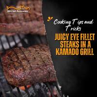 How to Reverse Sear Eye Fillet Steaks on the SNS Kamado Grill image