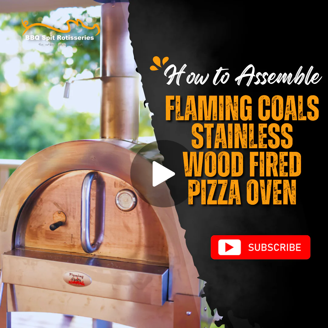 How to Assemble Flaming Coals Stainless Wood Fired Pizza Oven image