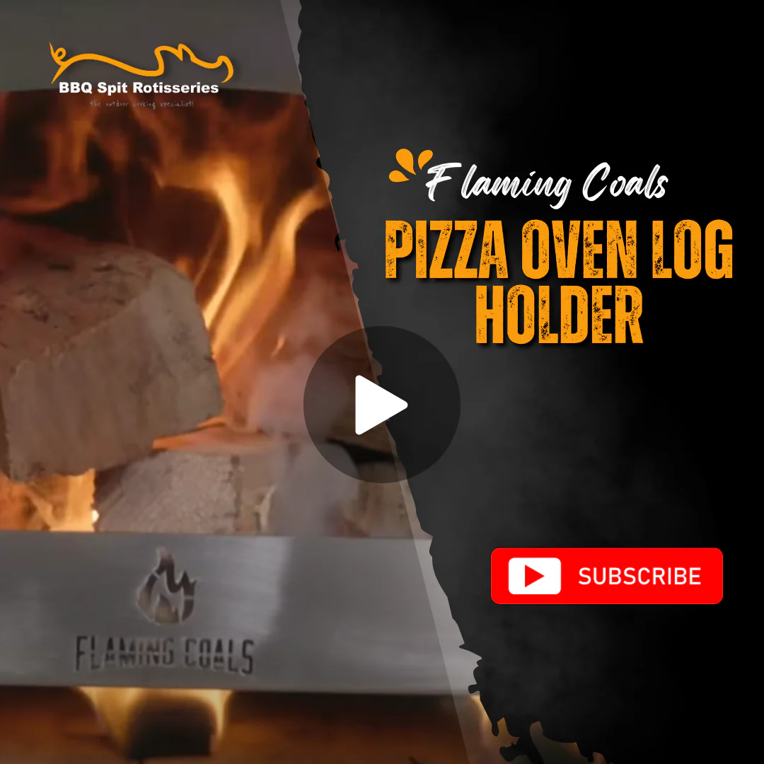 Flaming Coals Pizza Oven Log Holder image