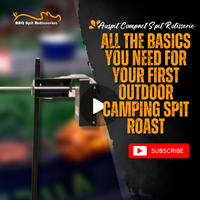 Auspit Compact Spit Rotisserie: All the Basics you need for your first Outdoor Camping Spit Roast image